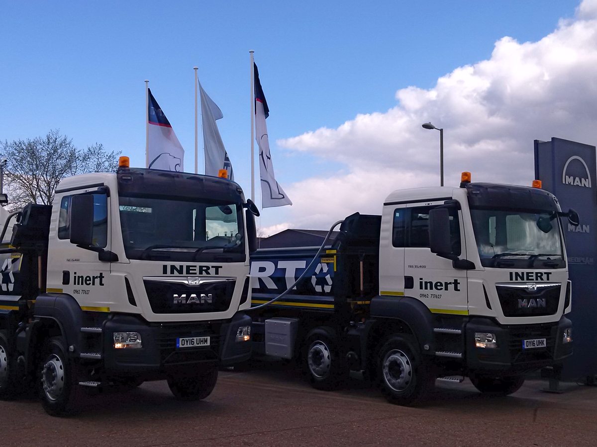 Inert Recycling (UK) is new Trucks To Go customer