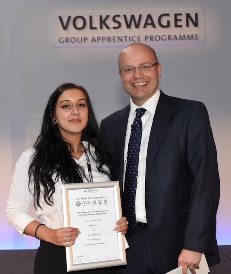 Top accolade for Birmingham apprentice