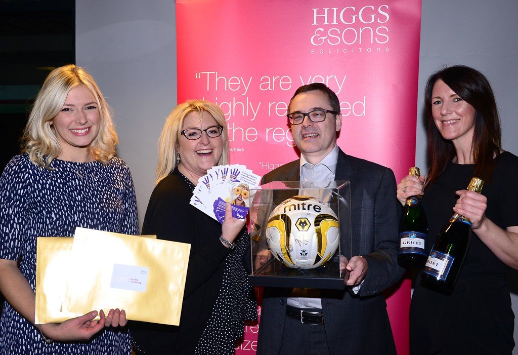 Quiz helps Higgs & Sons smash fundraising total