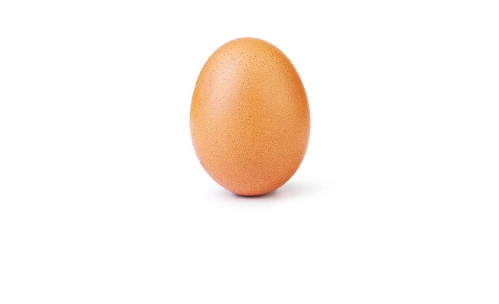and the most liked Instagram photo ever goes to… an egg!