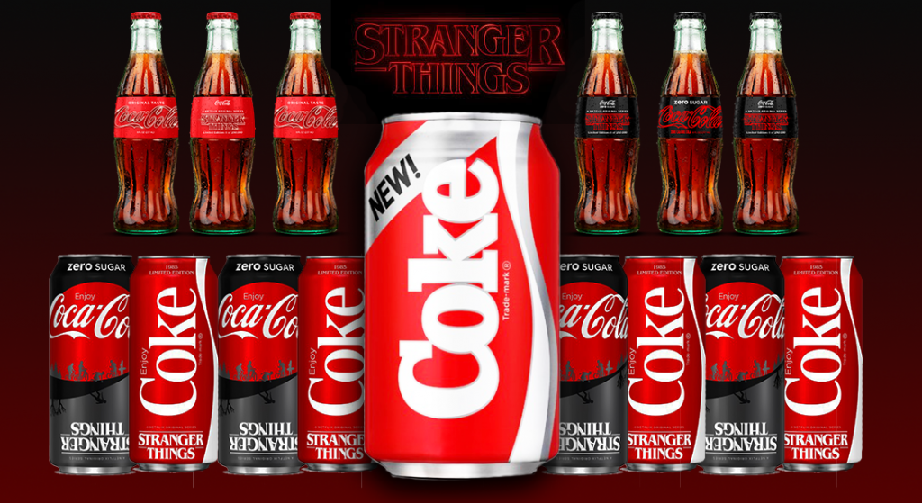 Stranger Things new Coke