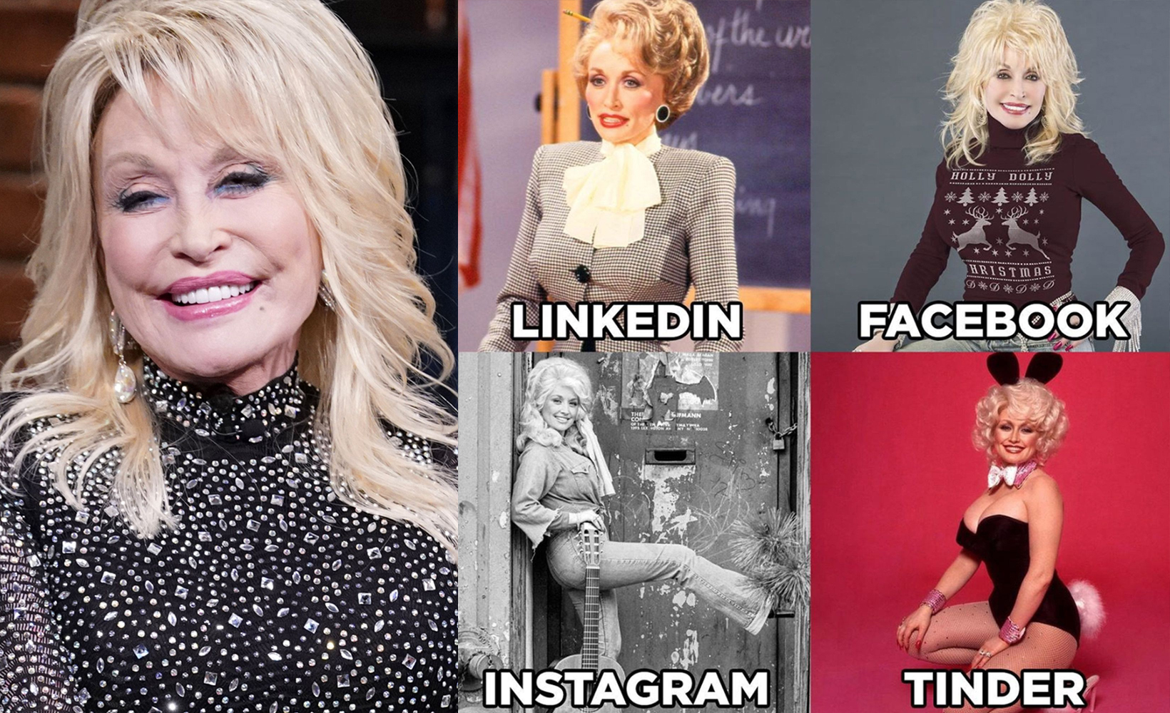 The best celebrity Dolly Parton challenge memes