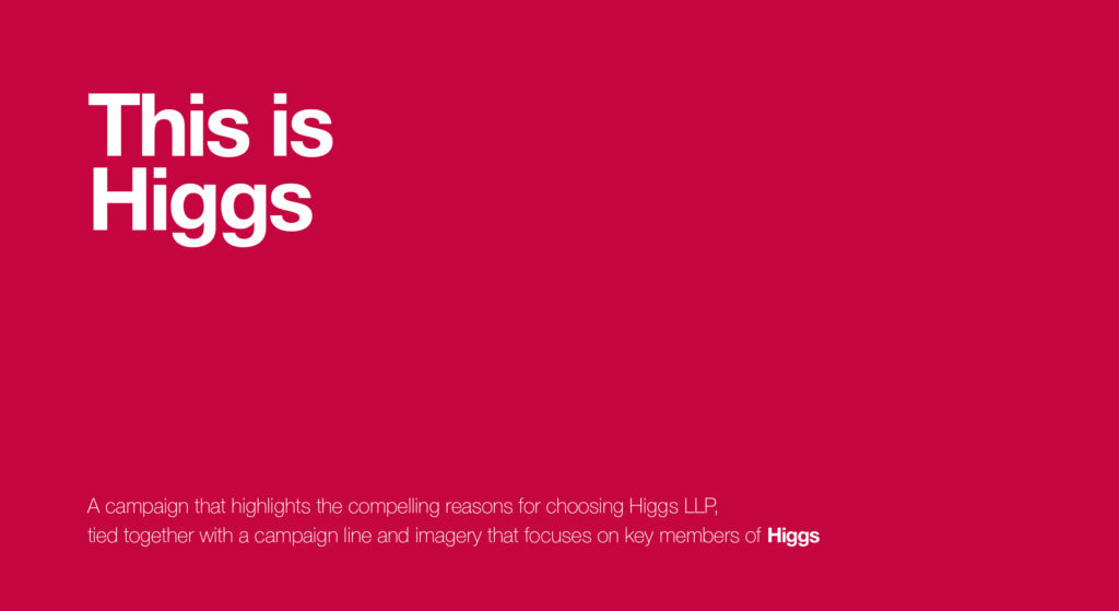 Higgs LLP This is Higgs
