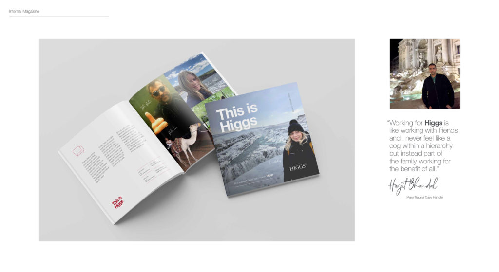Higgs LLP Internal Magazine