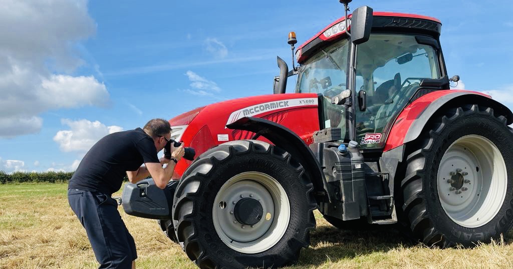 Putting Goodyear Farm Tires in the frame