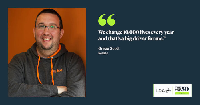 Gregg Scott is listed in The LDC Top 50 Most Ambitious Business Leaders for 2023.