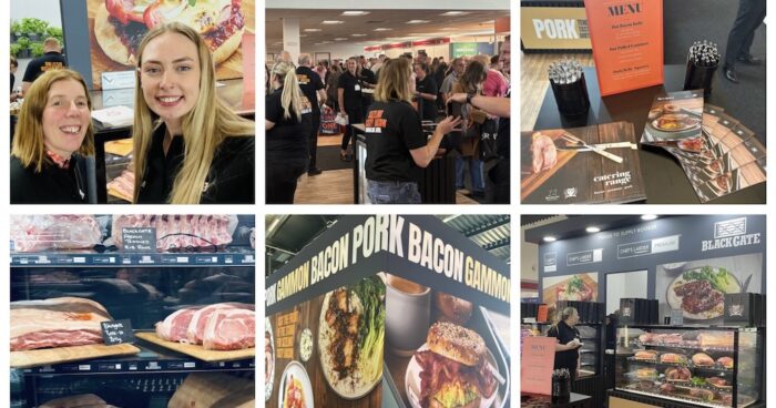 Charlotte Bennett 8848 at the Booker Catering Trade Show